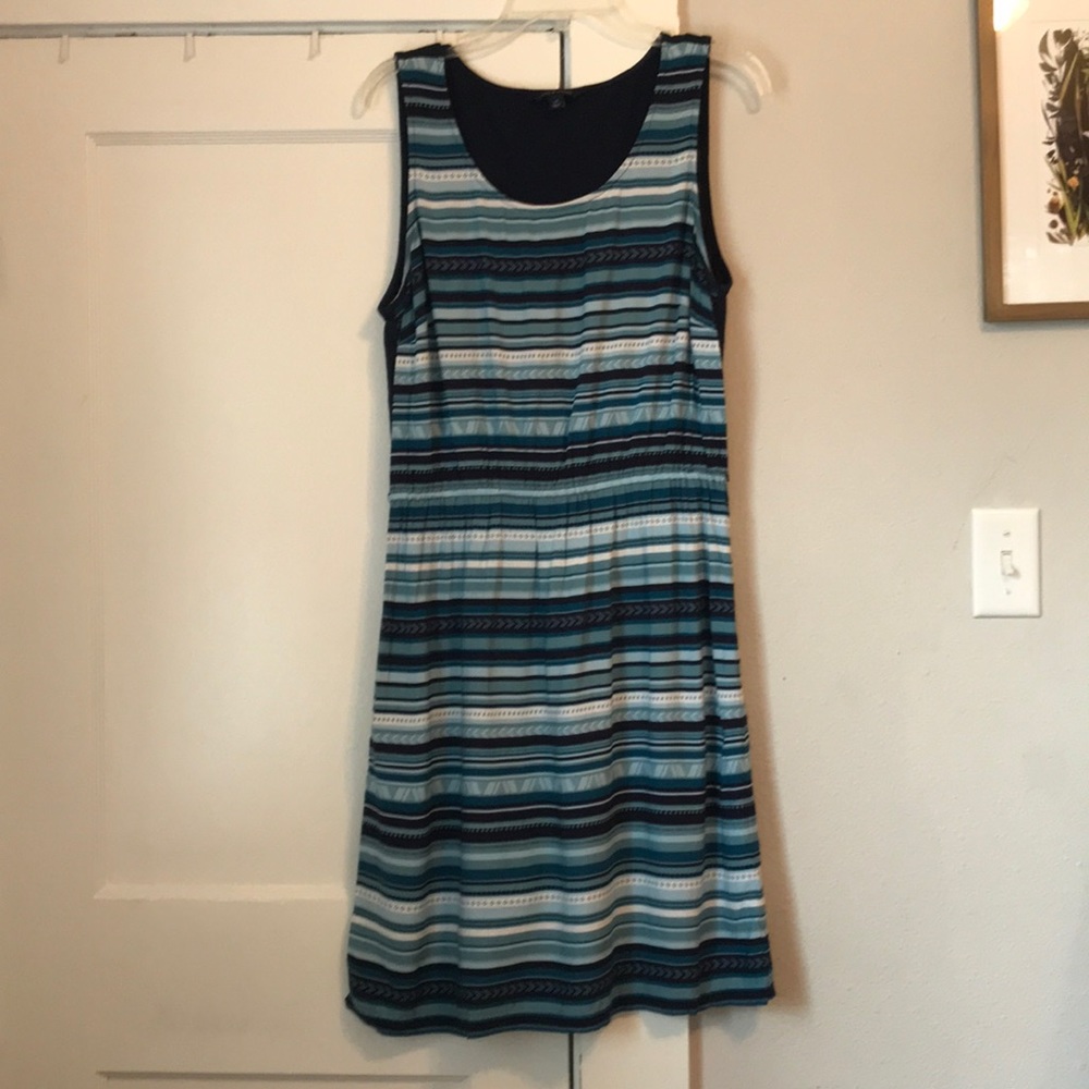 Tommy Hilfiger Blue Stripe Dress Size Large